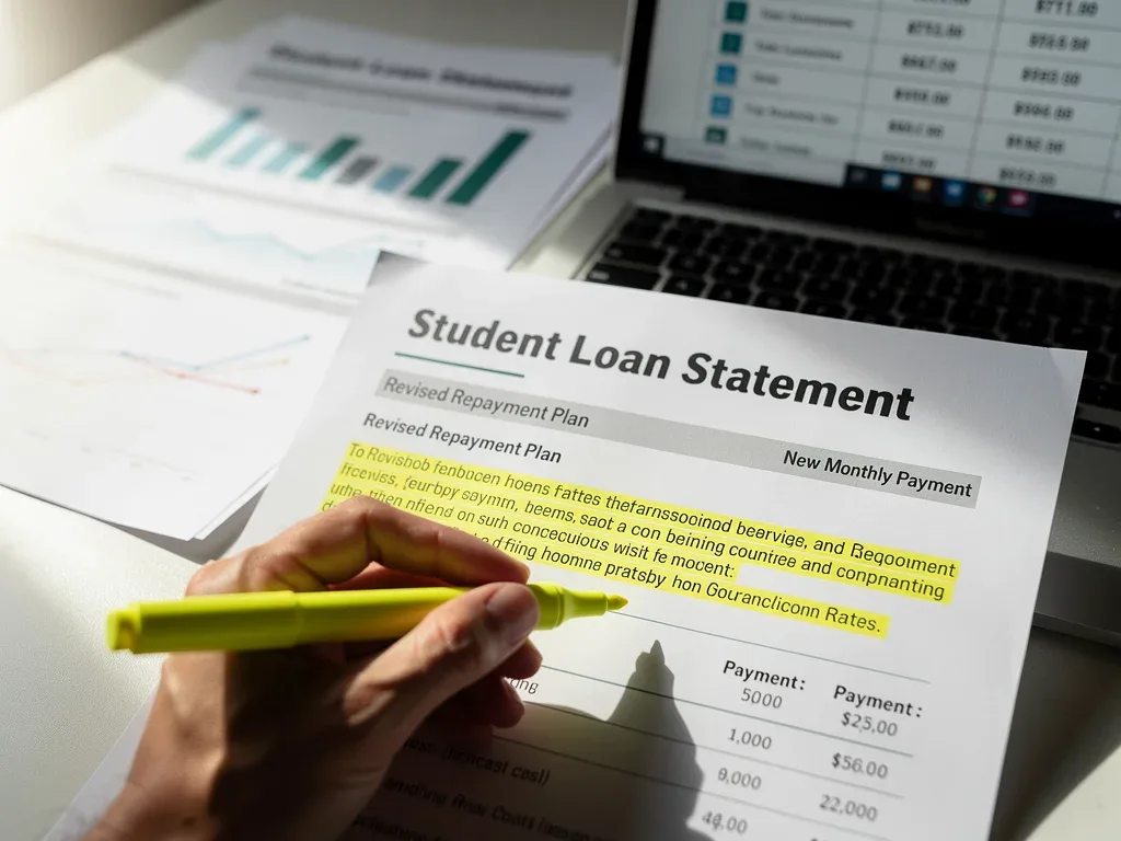 Highlighting new student loan repayment plan details