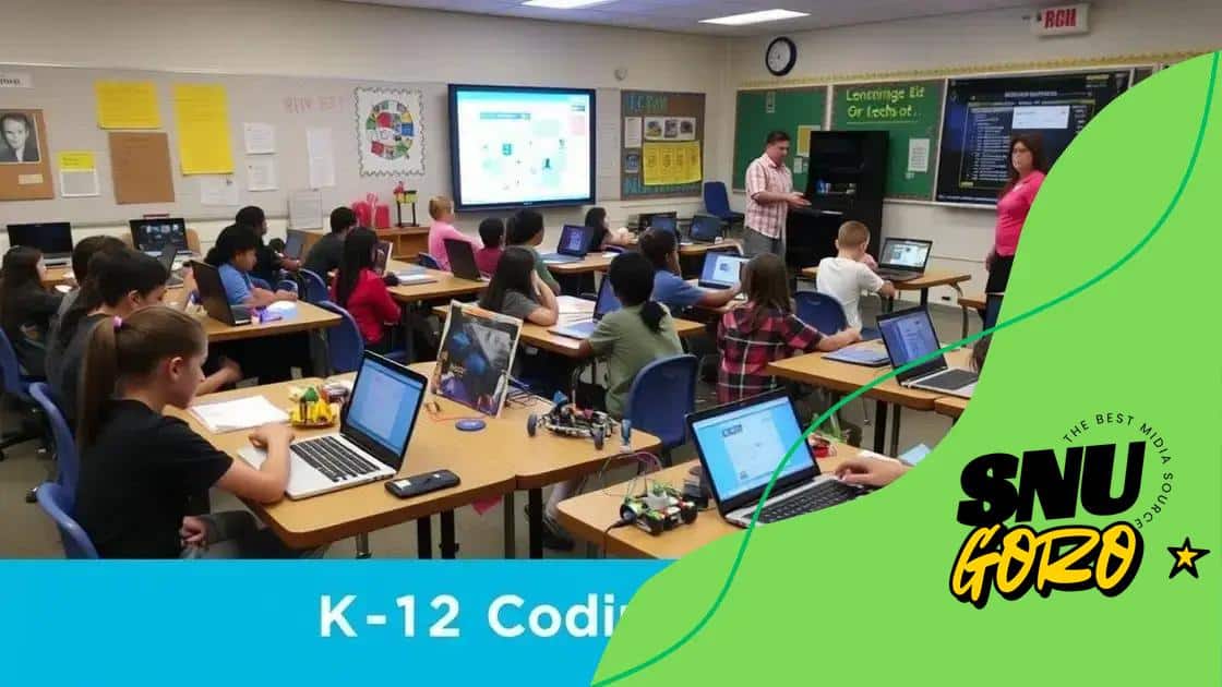 Tools and resources for K-12 coding education