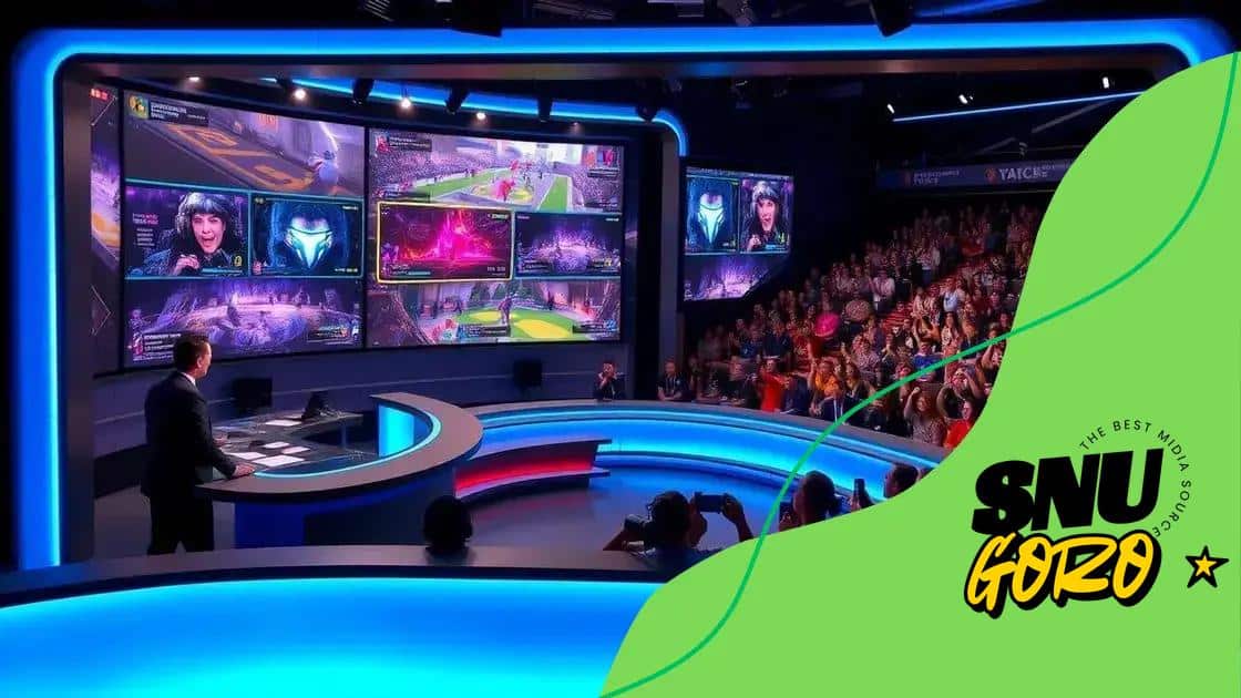 The impact of e-sports on television programming