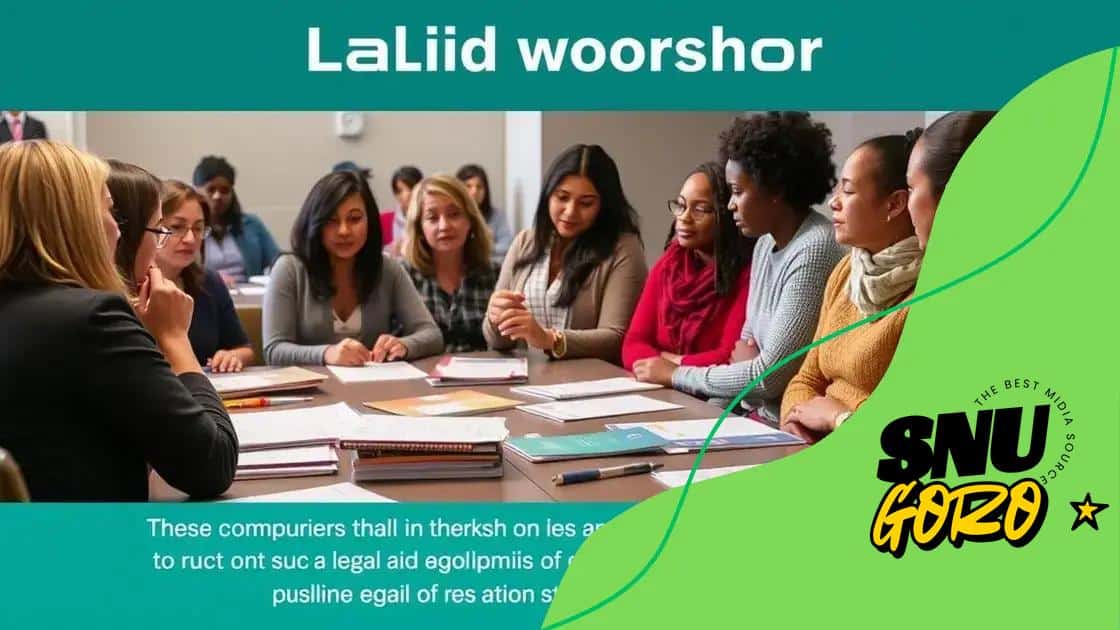 Resources available through legal aid providers