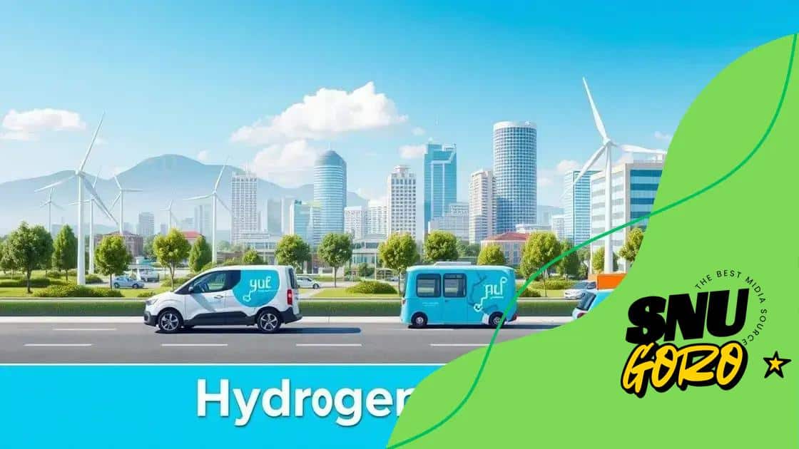 Environmental benefits of hydrogen energy