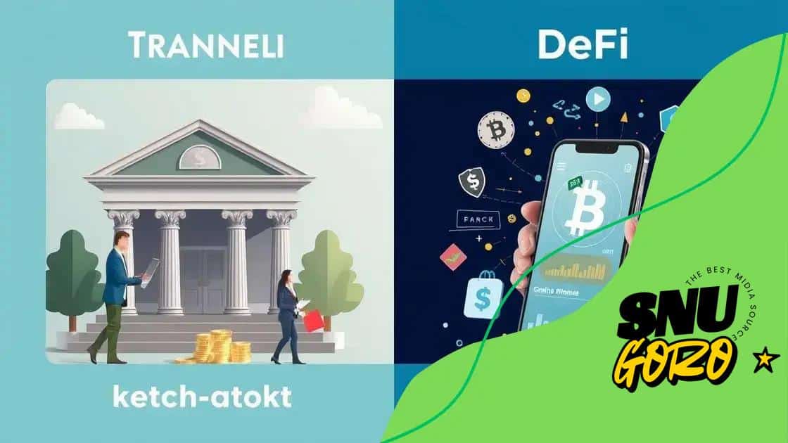Comparing DeFi and traditional finance